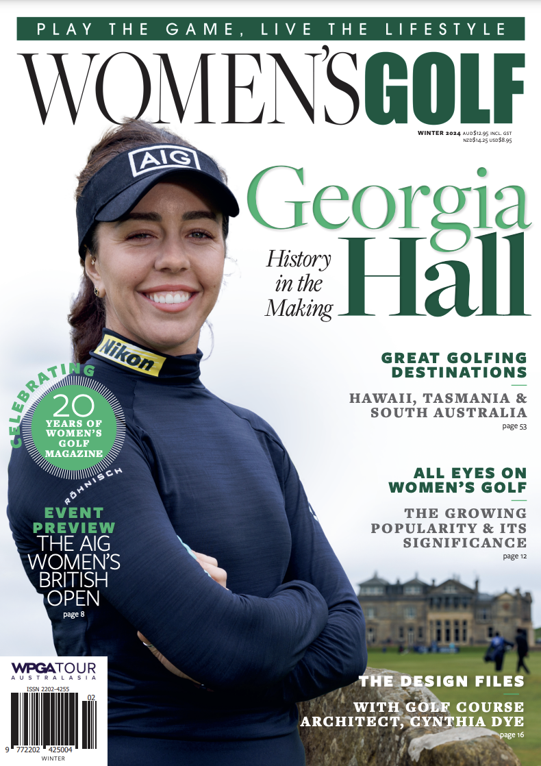 The latest issue Women's Golf magazine